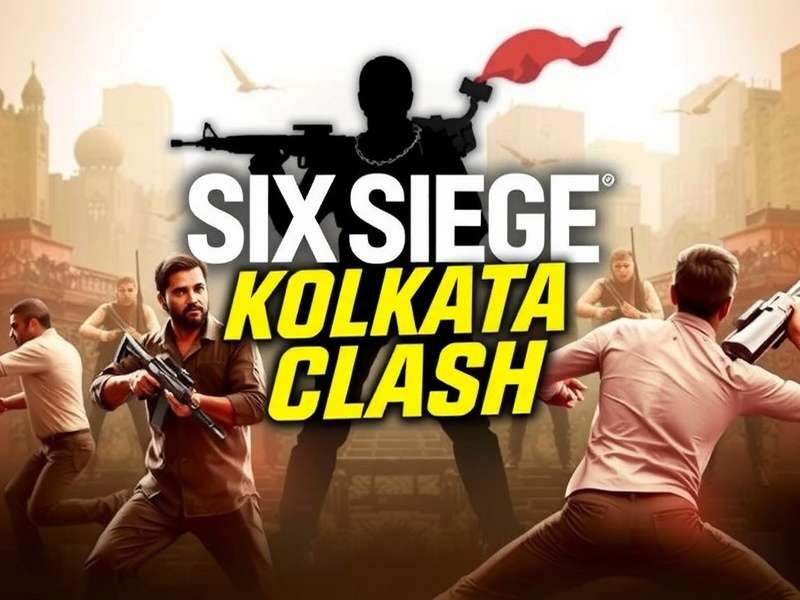 Six Siege Kolkata Clash Game Banner